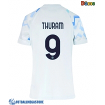 Fotballdrakt Dame Inter Milan Marcus Thuram #9 Bortedrakt 2025-26 Kortermet